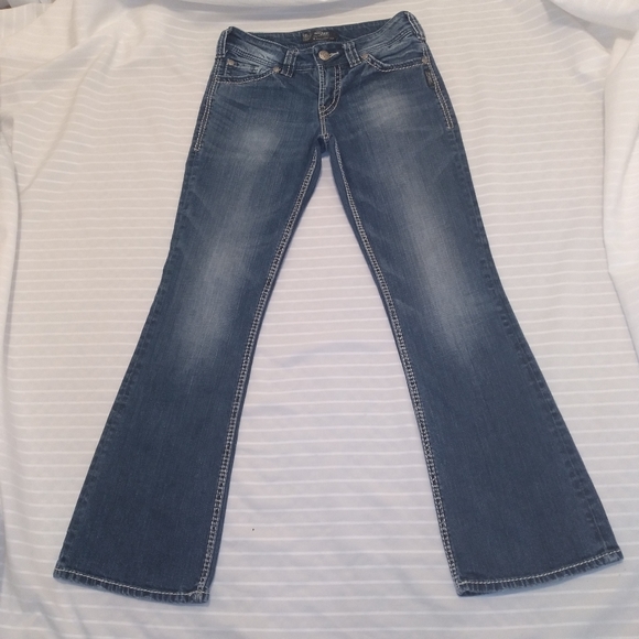 Silver Suki Light Washed Women Blue Jeans - Picture 1 of 11